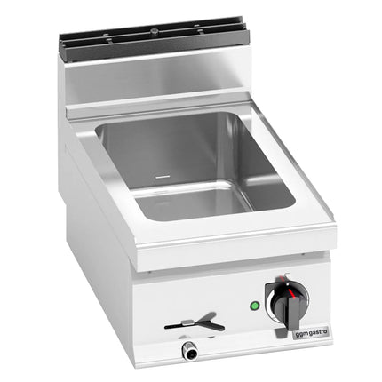 GGM Gastro Countertop Bain Marie - GN 1/1 - 1,2 kW - with Drain Tap