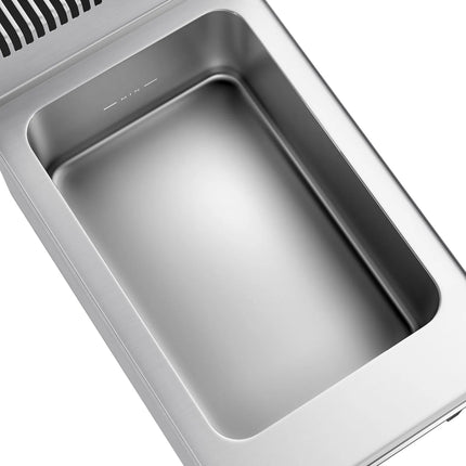 GGM Gastro Countertop Bain Marie - GN 1/1 or 2x GN 1/2 - 1,2 kW - with Drain Tap