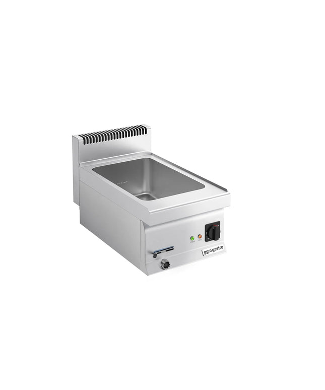 GGM Gastro Countertop Bain Marie - GN 1/3 & GN 1/2 - 1,2 kW - with Drain Tap