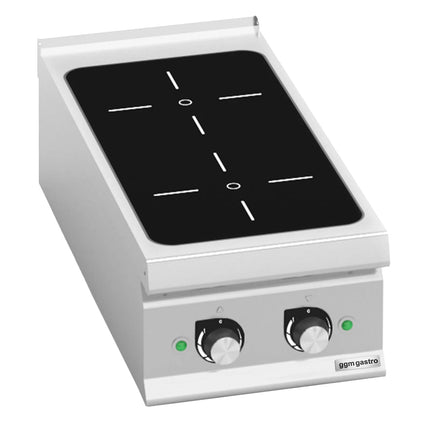 GGM Gastro Countertop Induction Hob - 10kW - 2 zones