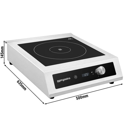 GGM Gastro Countertop Induction Hob - 5kW - 1 zone
