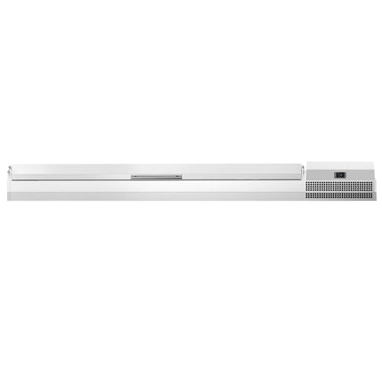 GGM Gastro Countertop Prep Well / Refrigerated Topping Unit PREMIUM PLUS - 2300x353mm - 11x GN 1/4