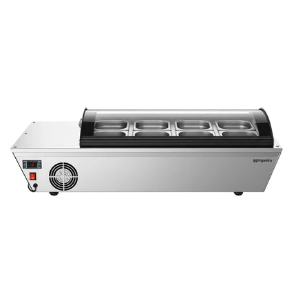 GGM Gastro Countertop refrigerated display case - 67L - 1035mm - For 8x GN 1/6 or 4x GN 1/3