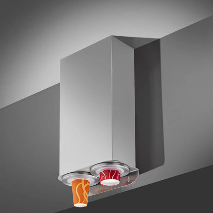 GGM Gastro Cup & Lid Dispenser - Plastic - Wall-Mounted Version