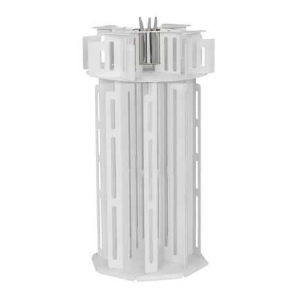 GGM Gastro Cup & Saucer Dispenser - rotating - Stainless Steel - Countertop Version