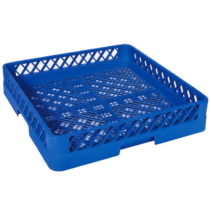 GGM Gastro Cutlery Dishwasher Rack - 500x500mm - Blue - for commercial cutlery