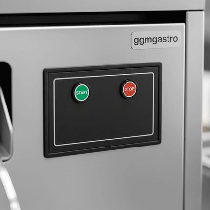 GGM Gastro Cutlery polishing machine - 600W - with UV-C lamp - incl. 1 bag polishing granulate