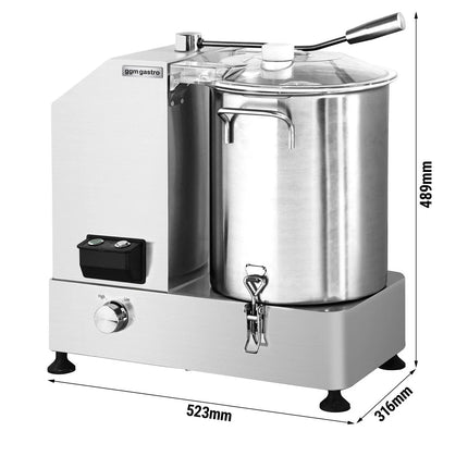 GGM Gastro Cutter Mixer - 12L - 1.8 kW - 230V - 1100-2800 rpm