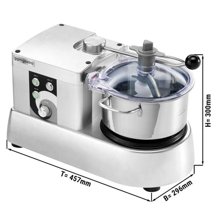 GGM Gastro Cutter Mixer - 3.3L - 350 W - 220V - 600-2800 rpm