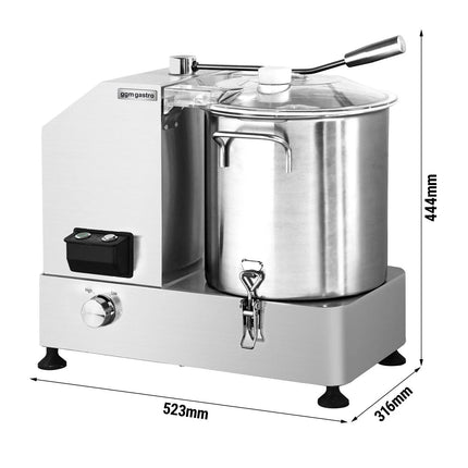 GGM Gastro Cutter Mixer - 9L - 1.8 kW - 230V - 986-2470 rpm