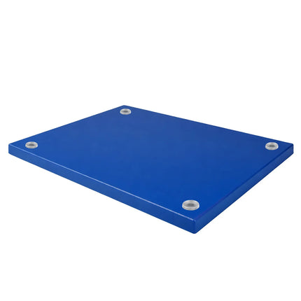 GGM Gastro Cutting/Chopping board with anti-slip feet - 300x500mm - HACCP compliant - Blue