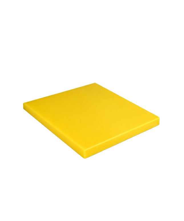 GGM Gastro Cutting/Chopping board with anti-slip feet - 325x530mm - HACCP compliant - Yellow