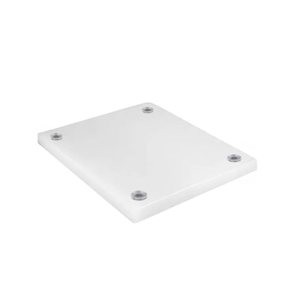 GGM Gastro Cutting/Chopping board with anti-slip feet - 325x530mm - HACCP compliant - White