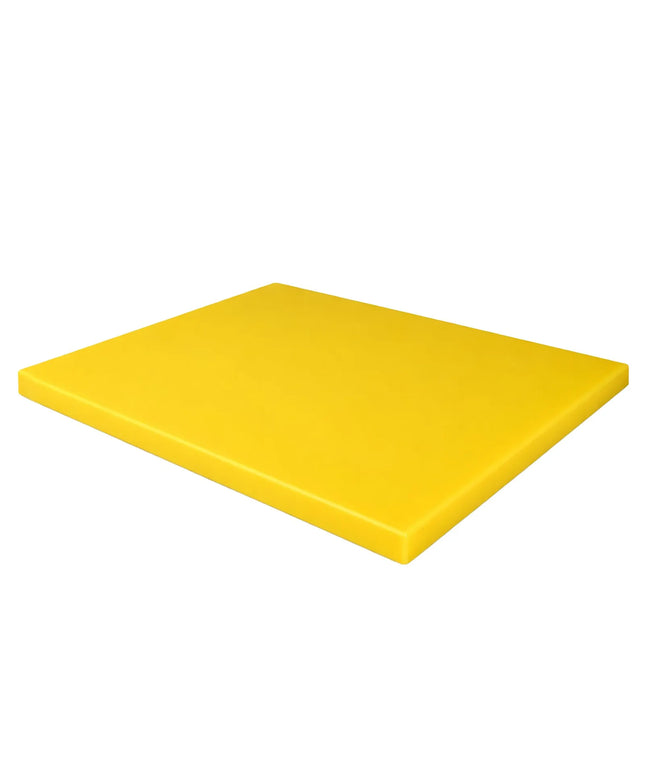 GGM Gastro Cutting/Chopping board with anti-slip feet - EN 600x400 - HACCP compliant - Yellow