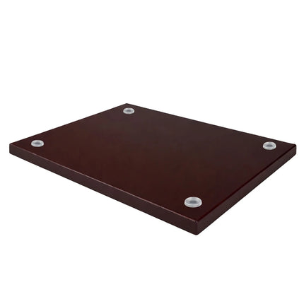GGM Gastro Cutting/Chopping board with anti-slip feet - EN 600x400 - HACCP compliant - Brown