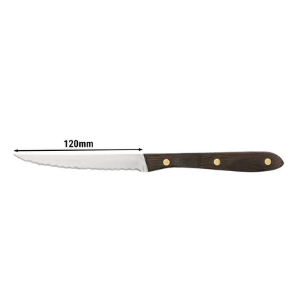 GGM Gastro Dao Ăn Steak - 120mm - Bóng Gương