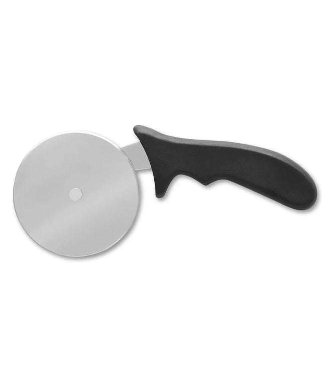 GGM Gastro Dao Lăn Cắt Pizza - Ø100mm - Răng Cưa - Lưỡi Thép Không Gỉ & Cán Nhựa - Đen