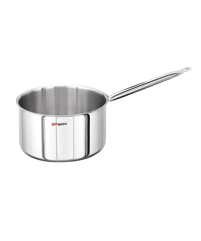 GGM Gastro Deep Saucepan - Stainless Steel - 4 L - Ø 200 mm - Induction Compatible