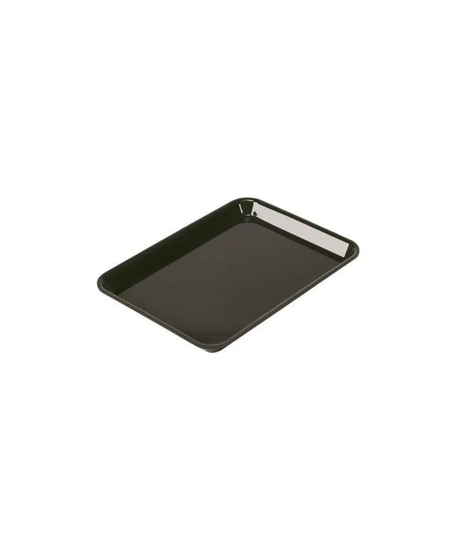 GGM Gastro Đĩa Phục Vụ Lớn - Nhựa - 265x200x20mm - Đen - Chữ Nhật