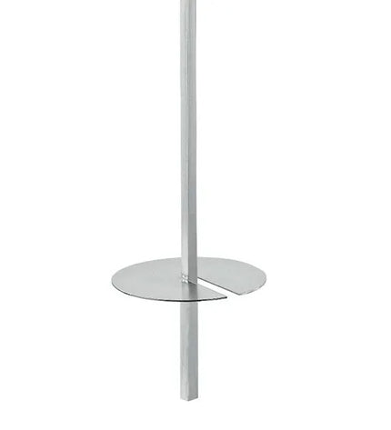 GGM Gastro Đĩa Xiên Kebab Có Rãnh - Ø150mm - Thép Không Gỉ - Cho Xiên 12x12mm
