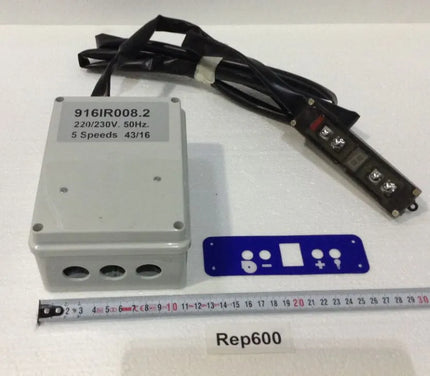 GGM Gastro Digital 5-Step Fan Speed Controller - for Wall & Box Extraction Canopies