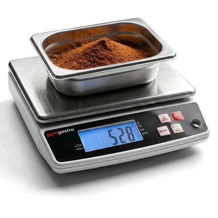 GGM Gastro Digital Kitchen Scale - Capacity: 10kg - Graduation: 1g - Platform: 240x180mm