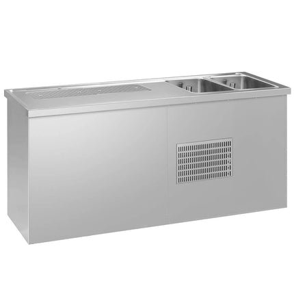 GGM Gastro Direct Draw Beer Dispenser / Kegerator PREMIUM PLUS- 1950x700mm - with 4 drawers