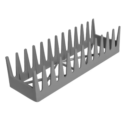 GGM Gastro Dishwasher Plate Basket for 12 Plates - Grey