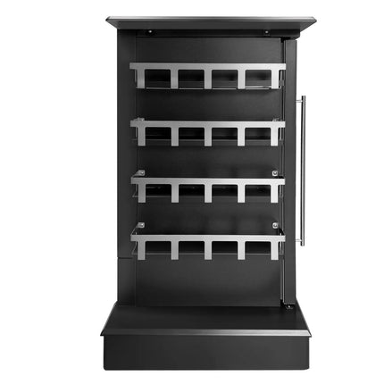 GGM Gastro Display Fridge - 820mm - 110 Litres - with 1 hinged glass door - LED lighting - digital controller with temperature display - Temperature range 2 to 12 °C