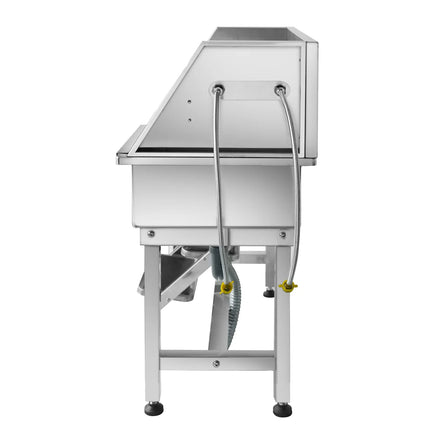 GGM Gastro Dog Bath - with Steps, Taps and Mixers & anti-slip mat