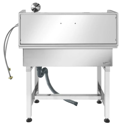 GGM Gastro Dog Bath - with Taps and Mixers & anti-slip mat