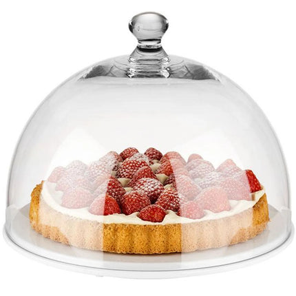 GGM Gastro Domed Cover - DOME - Polycarbonate - Ø300mm - Height: 220mm - round