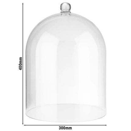 GGM Gastro Domed Cover - SUPER DOME - Polycarbonate - Ø 300mm - Height: 400mm - round
