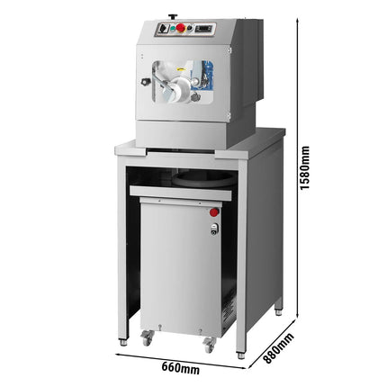 GGM Gastro Dough Divider - incl. Dough Rounder & Base Frame - 1.3kW - Weight Range: ~50-800g - Capacity: 30kg - max. 340pcs/h