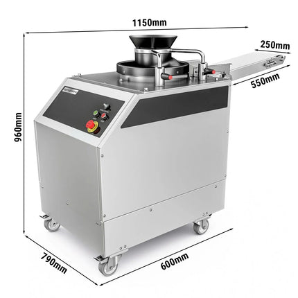 GGM Gastro Dough Rounder - 1.5kW - weight range: ~20-1000g - up to 2500pcs/h