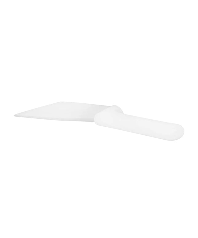 GGM Gastro Dough Scraper - 101x237mm - White - Plastic Handle