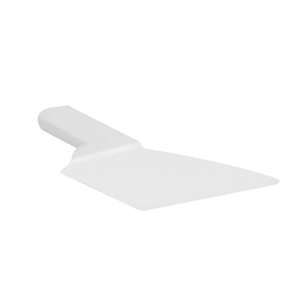 GGM Gastro Dough Scraper - 101x237mm - White - Plastic Handle