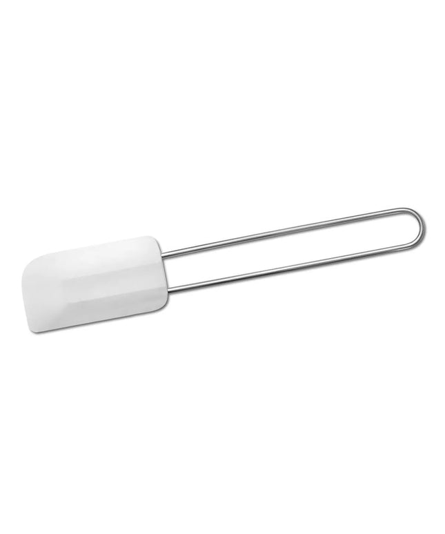 GGM Gastro Dough Scraper - Flexible Stainless Steel Blade - 13mm - White - Plastic Handle