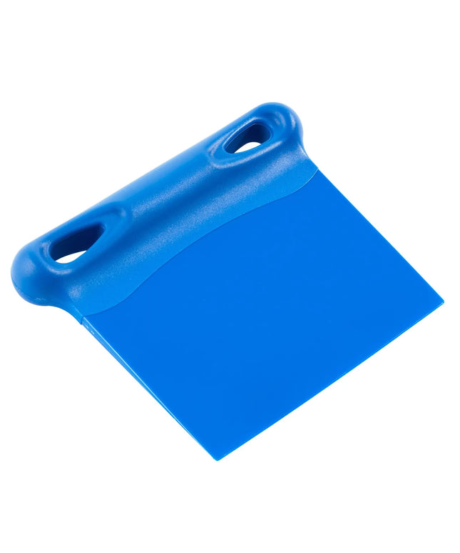 GGM Gastro Dough Scraper - Stainless Steel Blade - 168x172mm - Blue - Plastic Handle