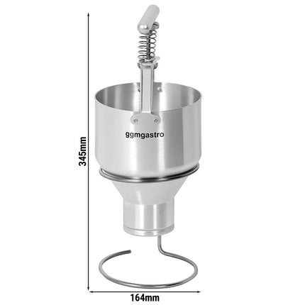 GGM Gastro Doughnut Dispenser - Manual - 3 L - Adjustable size - Stainless steel