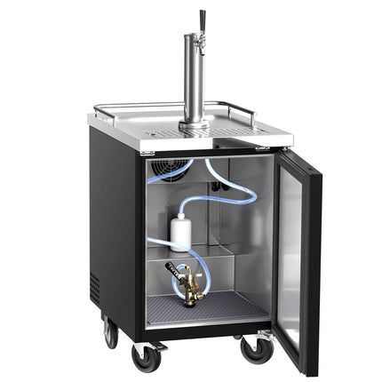 GGM Gastro Draft Beer Dispenser / Kegerator - 1x 50L kegs - 600x780mm - 1 Tap