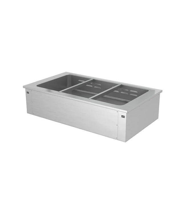 GGM Gastro Drop-in Bain Marie - 1135mm - 3x GN 1/1 - 200mm deep - Wet Heat - 2,19 kW