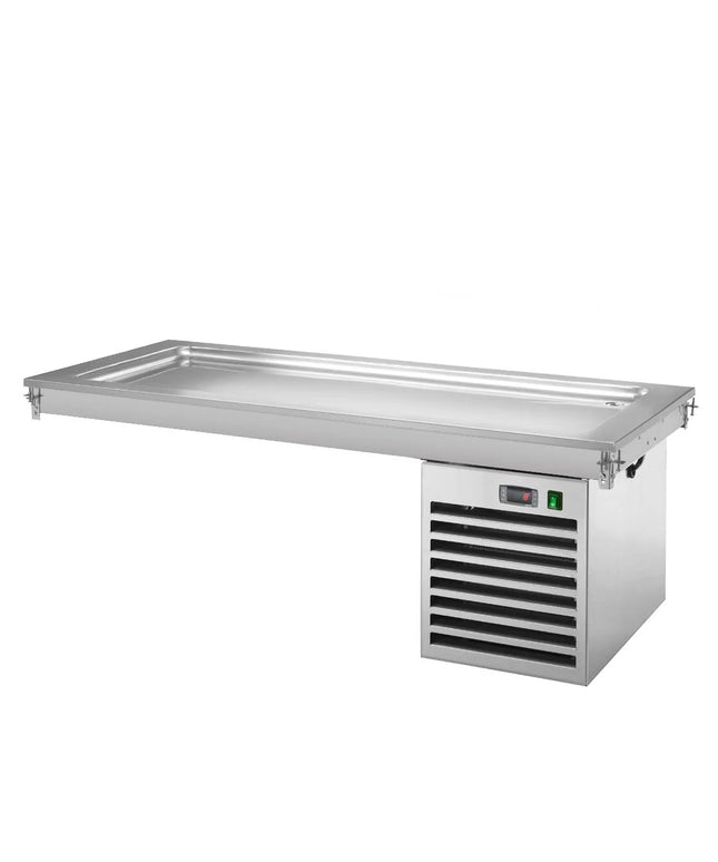 GGM Gastro Drop-In Cold Plate - 1785mm - +2 to +8°C - 5x GN 1/1 - 700W