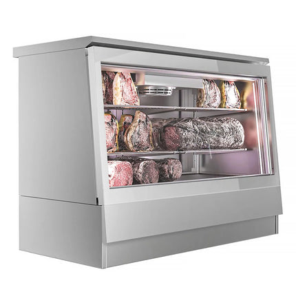 GGM Gastro Dry Ageing Fridge - 1384x740mm - with 2 glass doors
