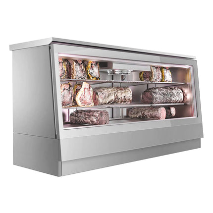 GGM Gastro Dry Ageing Fridge - 2011x740mm - with 2 glass doors