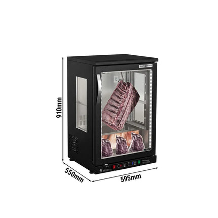 GGM Gastro Dry Ageing Fridge - 595x500mm - with 1 glass door