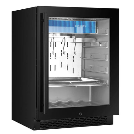GGM Gastro Dry Ageing Meat maturing cabinet - 595x570mm - with 1 glass door - Black