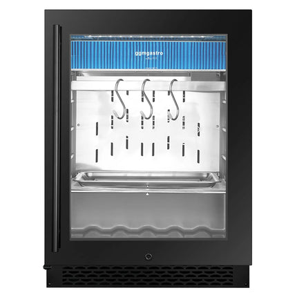 GGM Gastro Dry Ageing Meat maturing cabinet - 595x570mm - with 1 glass door - Black