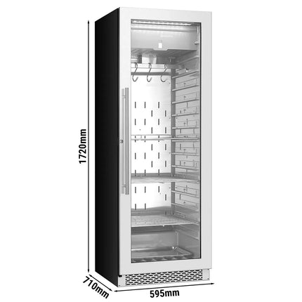 GGM Gastro Dry Ageing Meat maturing cabinet - 595x710mm - with 1 glass door