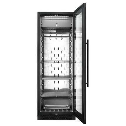 GGM Gastro Dry Ageing Meat maturing cabinet - 595x710mm - with 1 glass door - Black